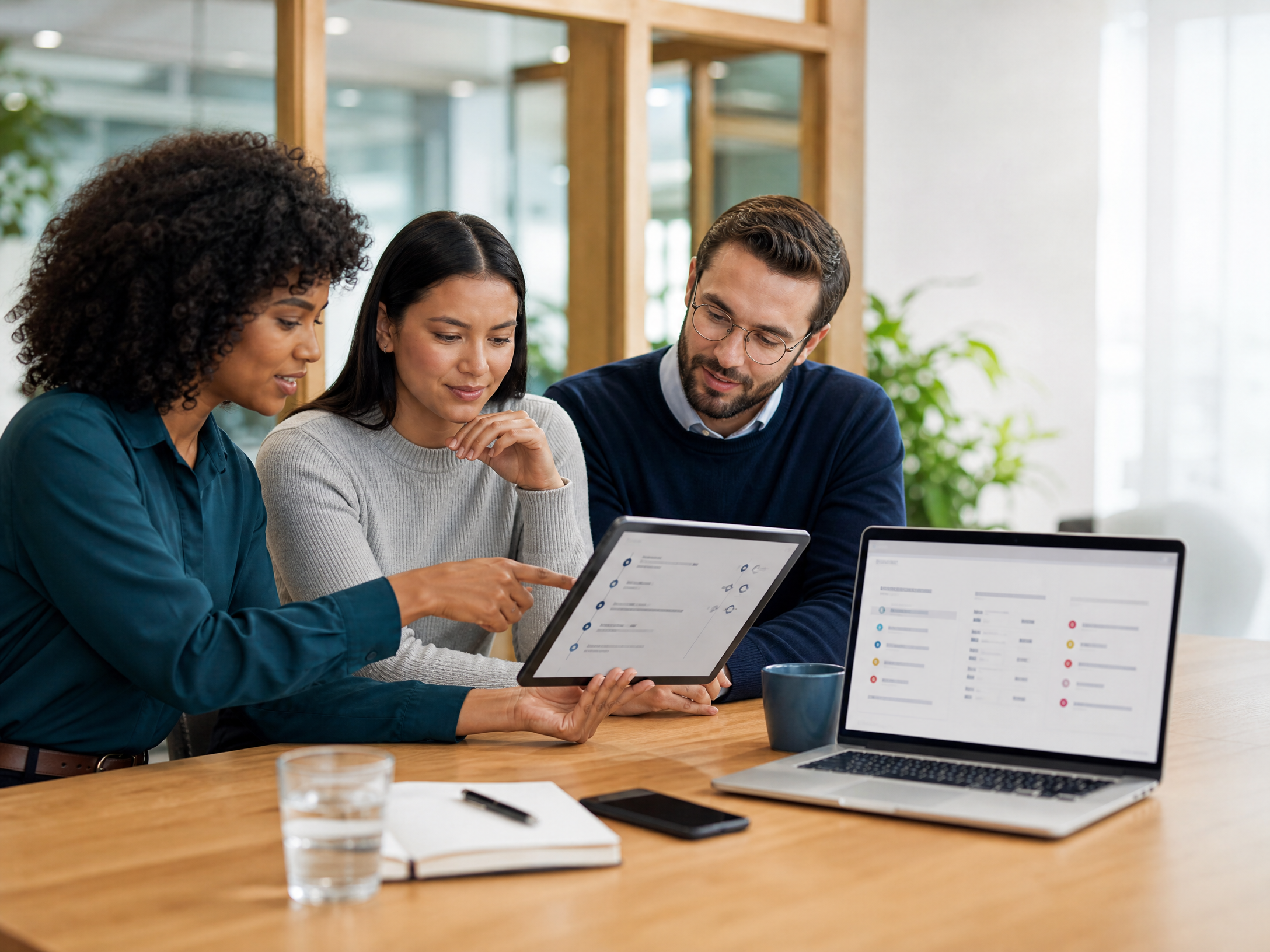 CRM & Sales workspace visual